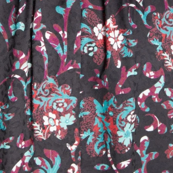 Isabel Marant Etoile Okleya Floral High-Low Midi-Dress - Picture 6 of 8